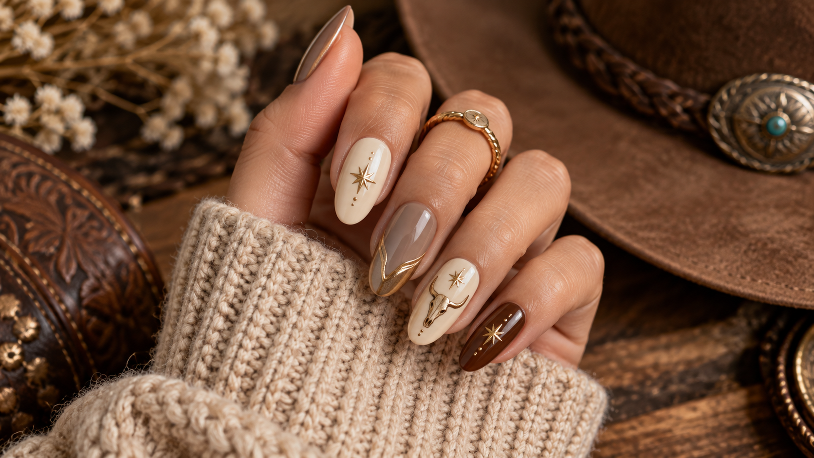 Elegant Western Nails